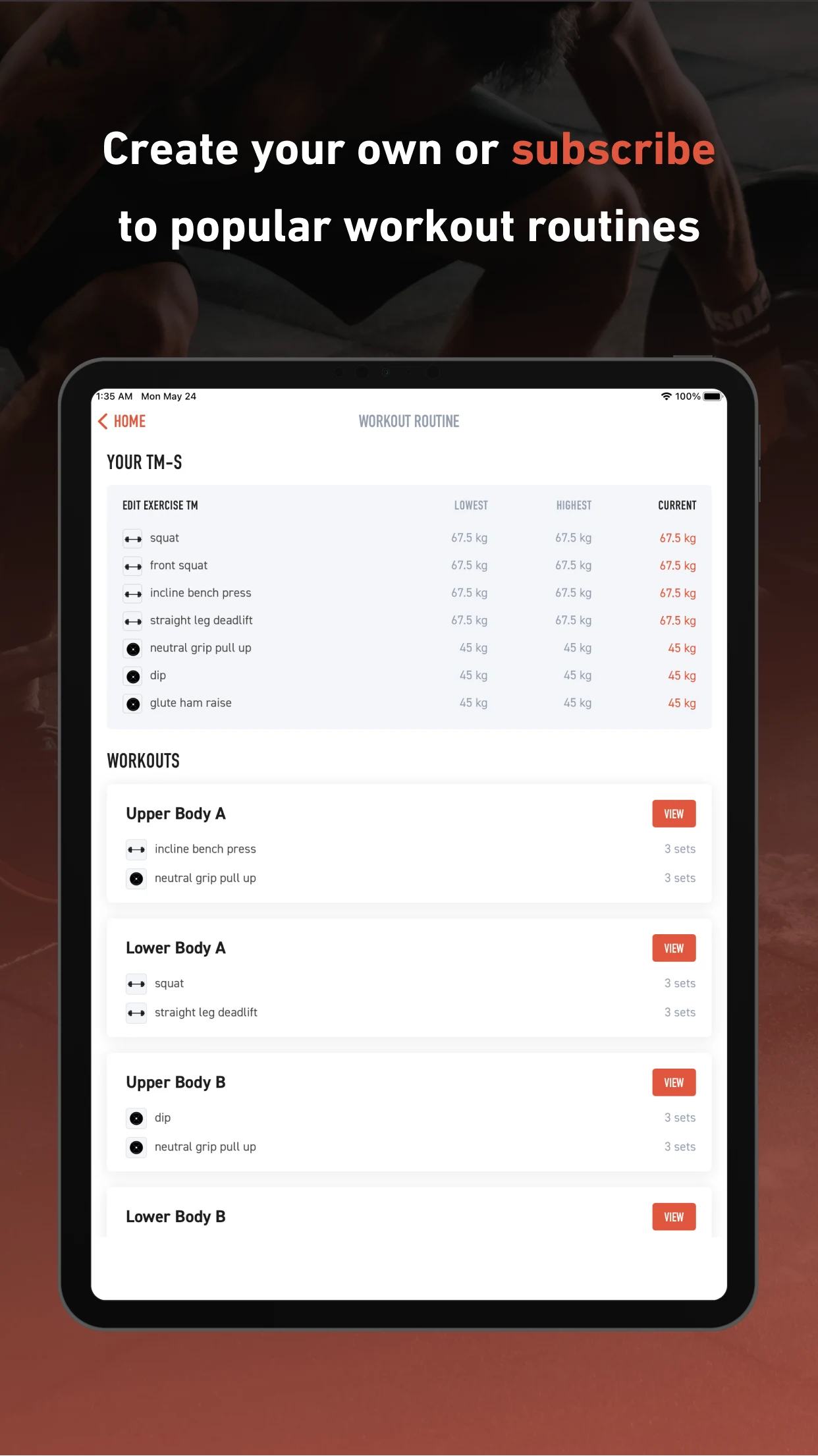 Hardy: smart workout routines screenshot
